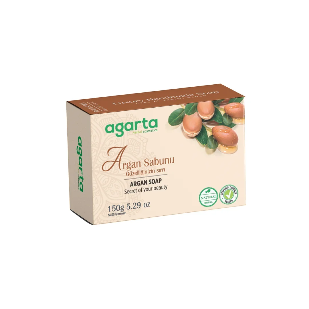 Agarta Doğal Kalıp Sabun 150gr – Argan Yağlı
