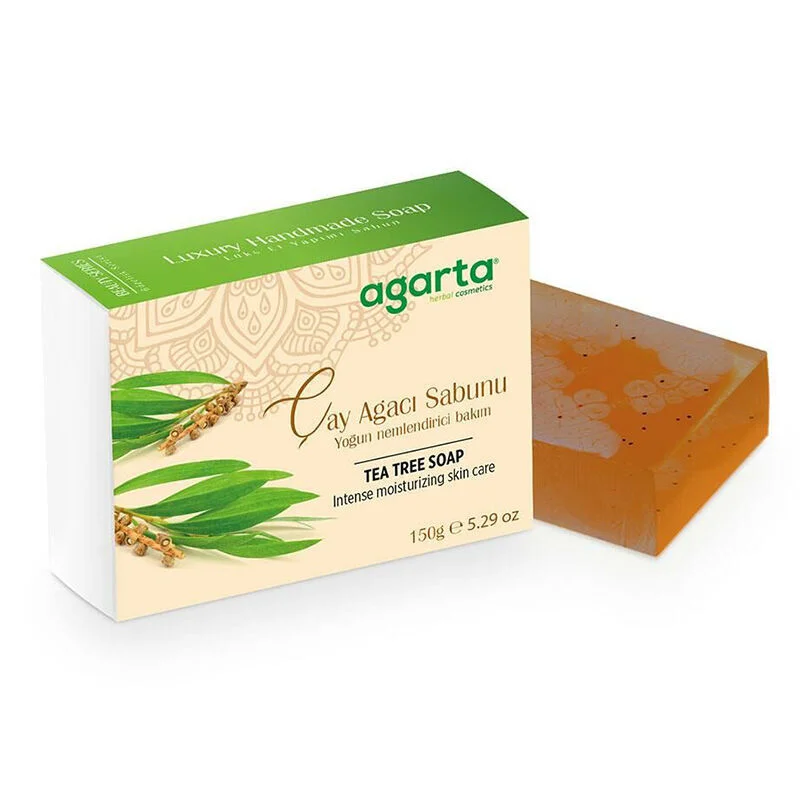 Agarta Doğal Kalıp Sabun 150gr – Çay Ağacı