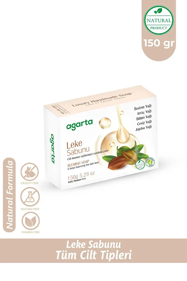 Agarta Doğal Kalıp Sabun 150gr – Leke Karşıtı