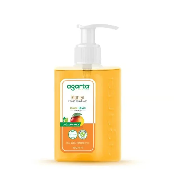 Agarta Krem Etkili Sıvı Sabun 400ml – Mango