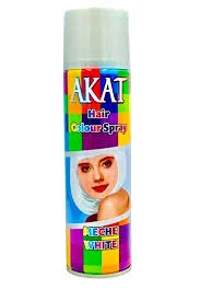 Akat Gardi Renkli Saç Spreyi Geçici Boya 150 ml – Beyaz