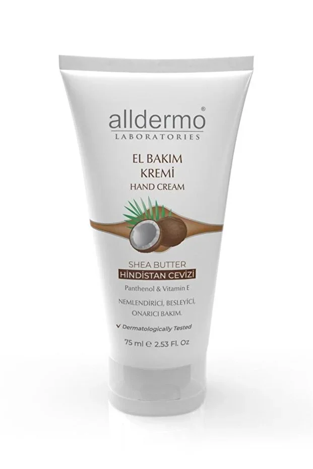 Alldermo El Bakım Kremi - Hindistan Cevizi 75ml