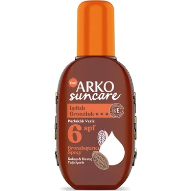 Arko Suncare Bronzlaştırıcı Sprey Spf6 200ml