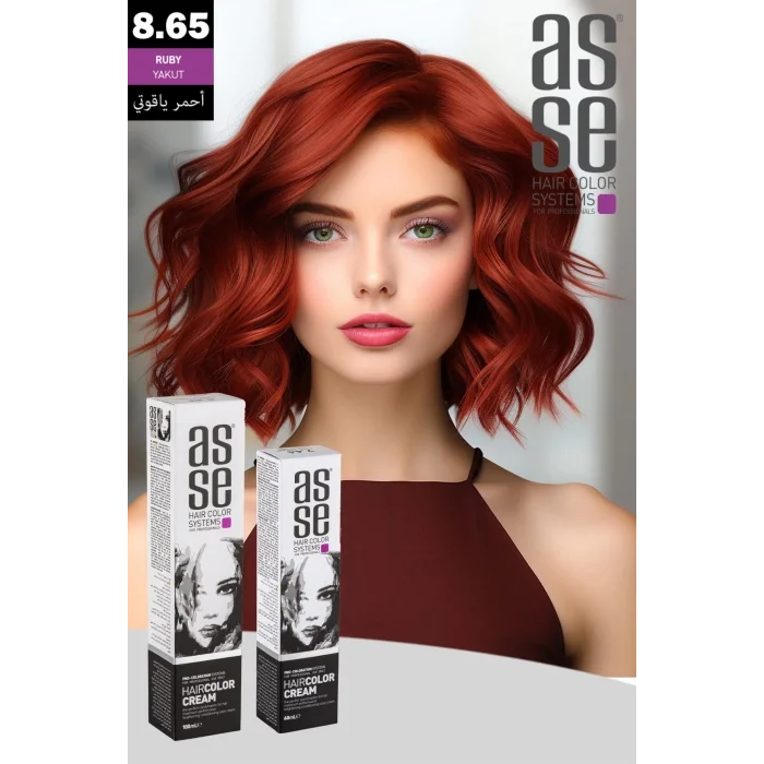 Asse Krem Tüp Boya 60 ml Profesyonel Saç Boyası – 8.65