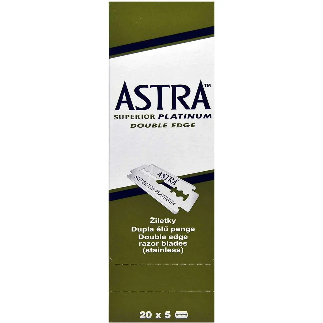Astra Platinum 100'Lü Çift Taraflı Jilet