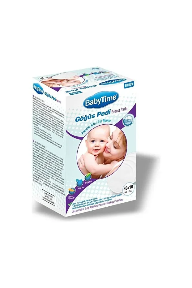 Baby Time Babytime Ekstra Yumuşak Göğüs Pedi 40'Lı