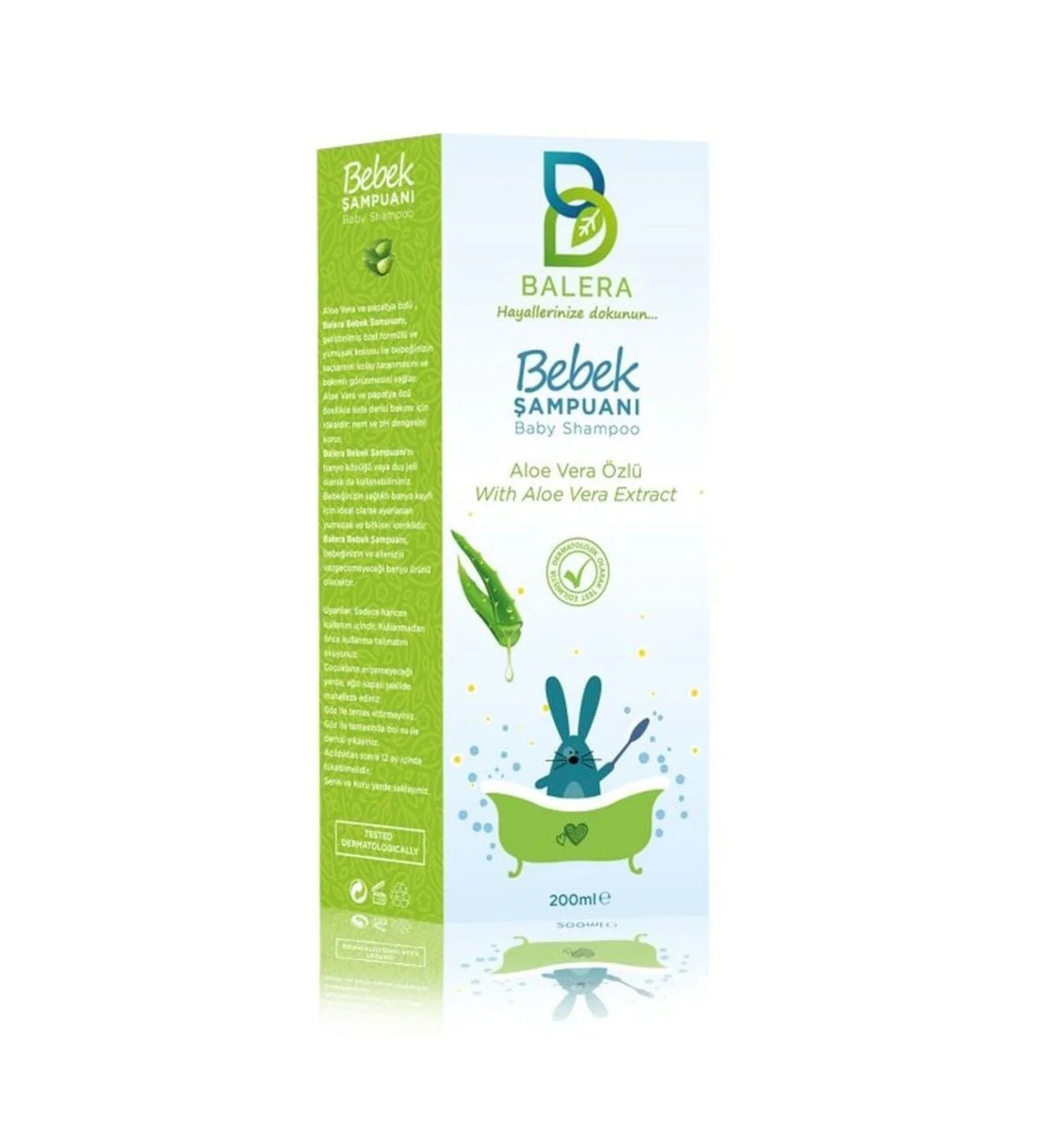 Balera Aloe Vera Özlü Bebek Şampuanı 200 ml