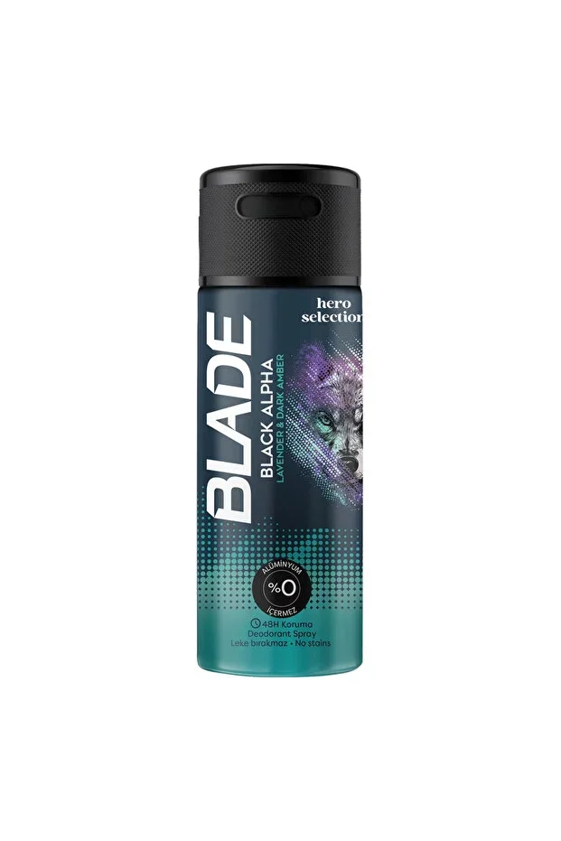 Blade Sprey Deodorant 150 ml – Black Alpha
