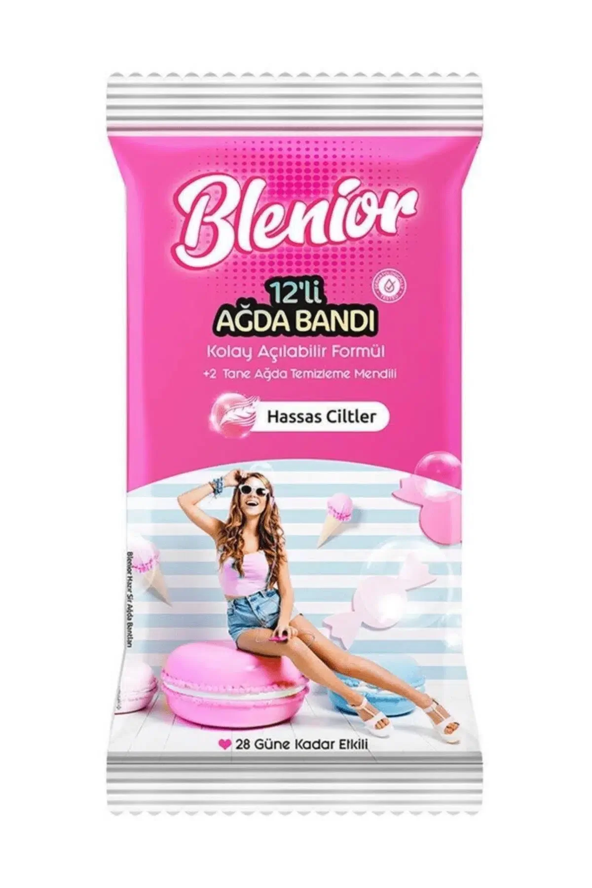Blenior Ağda Bandı Seti 12'Li – Hassas Ciltler için