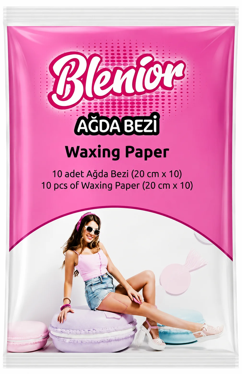 Blenior Ağda Bezi 10 Adet (20cmx10)