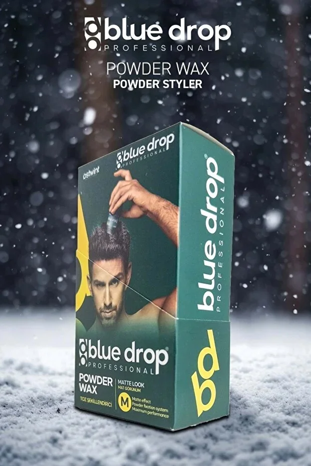Blue Drop Toz Şekillendirici Wax 15 ml – Matte Look