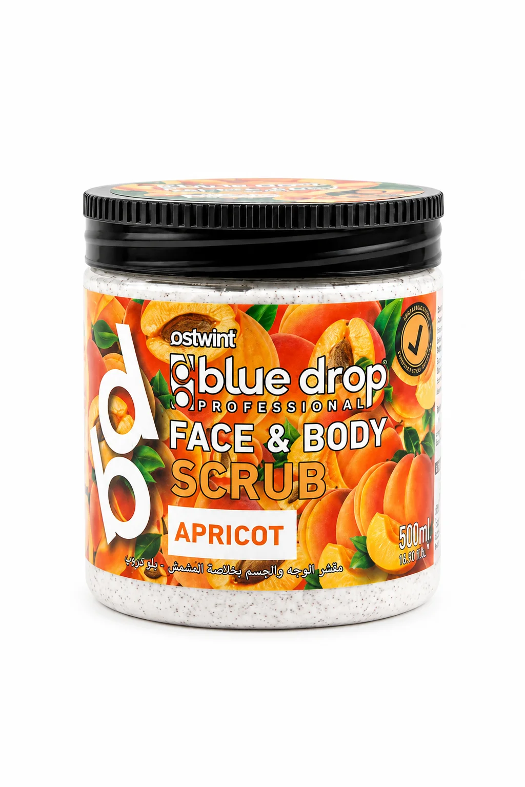 Blue Drop Yüz ve Vücut Peeling 500 ml Kayısı