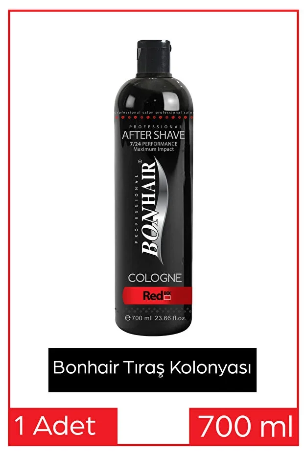 Bonhair Tıraş Sonrası Kolonya 700ml – Kırmızı