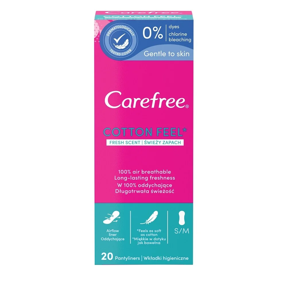 Caldion Carefree 20li Cotton Hijyenik Ped – Feel Fresh