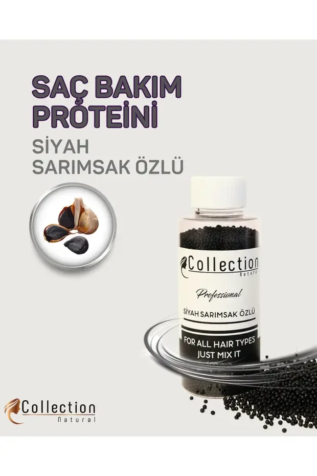 Collection Natural Protein Tozu 100 G – Siyah Sarımsak Özlü