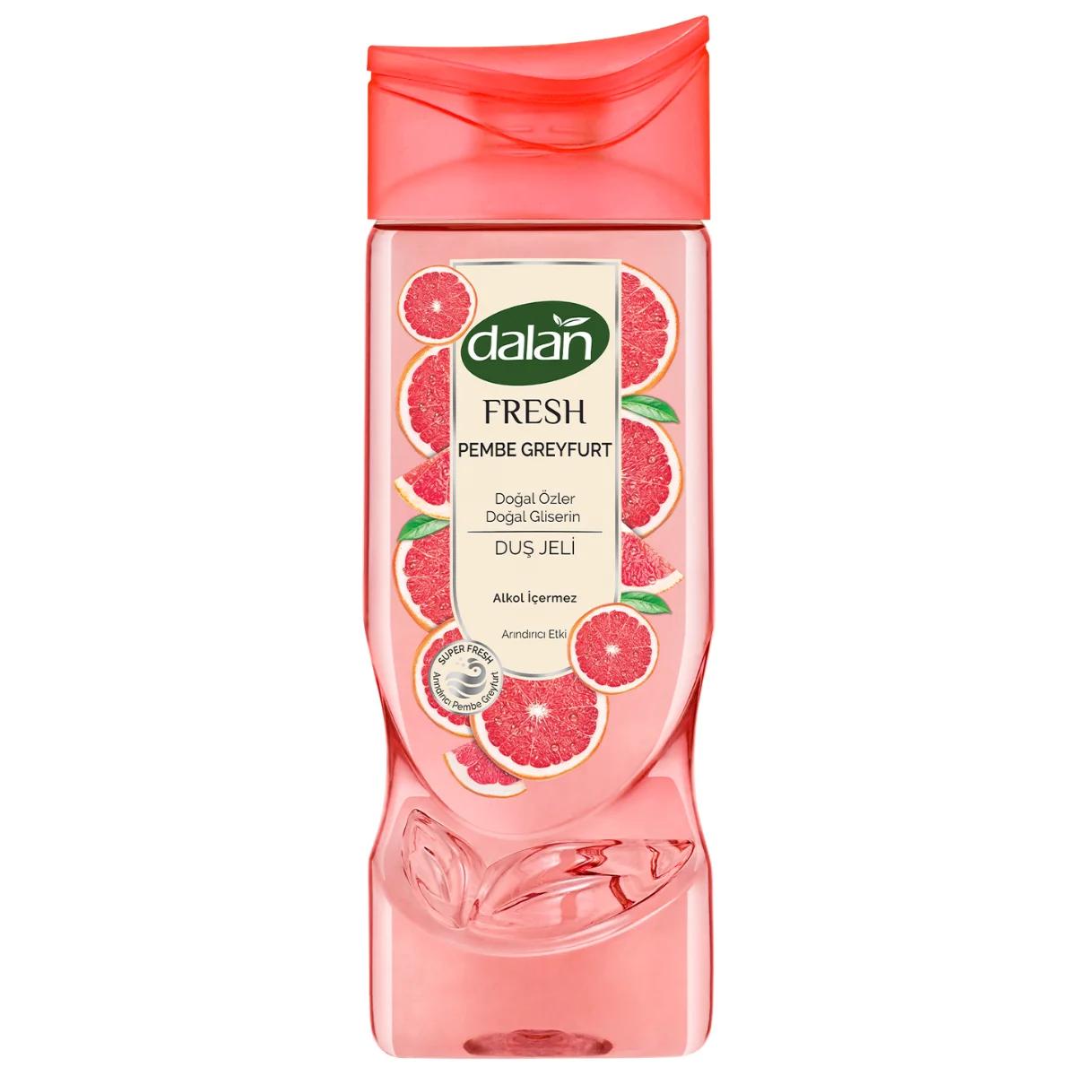 Dalan Fresh Doğal Özler Duş Jeli 450 ml – Pembe Greyfurt