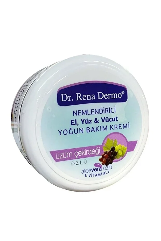Dr. Rena Dermo Nemlendirici El ve Yüz Kremi – Üzüm Çekirdeği Özlü