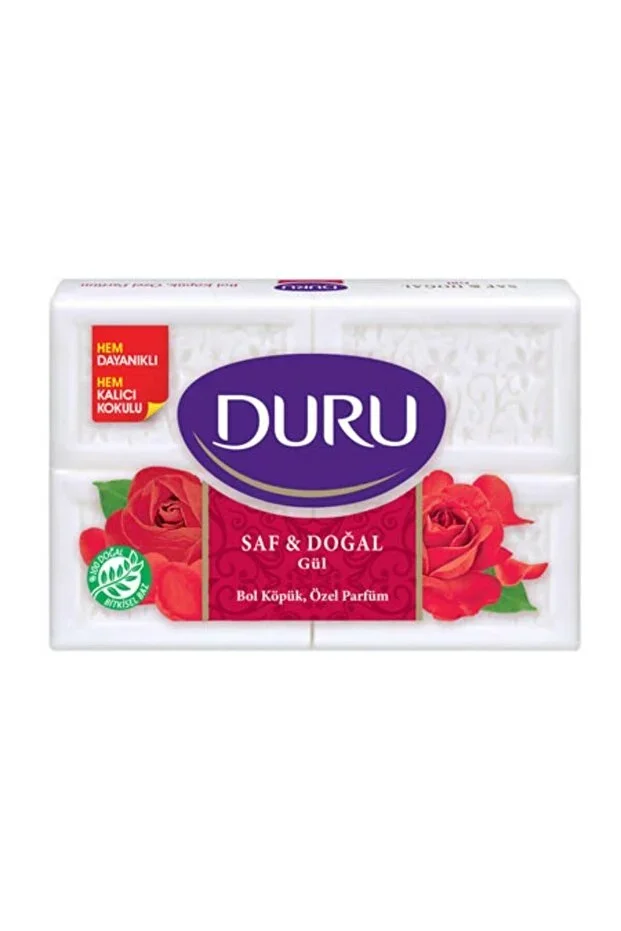Dr Rena Duru Saf ve Doğal Kalıp Sabun 4x150 G – Gül