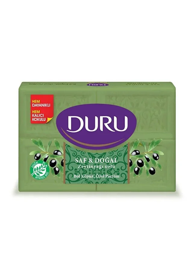 Dr Rena Duru Saf ve Doğal Kalıp Sabun 4x150 G – Zeytinyağı Özlü
