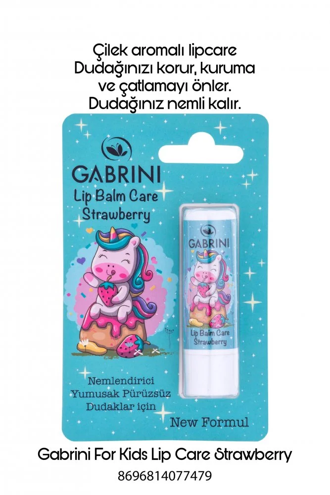 Gabrini Lip Balm Child Dudak Nemlendirici – Çilek