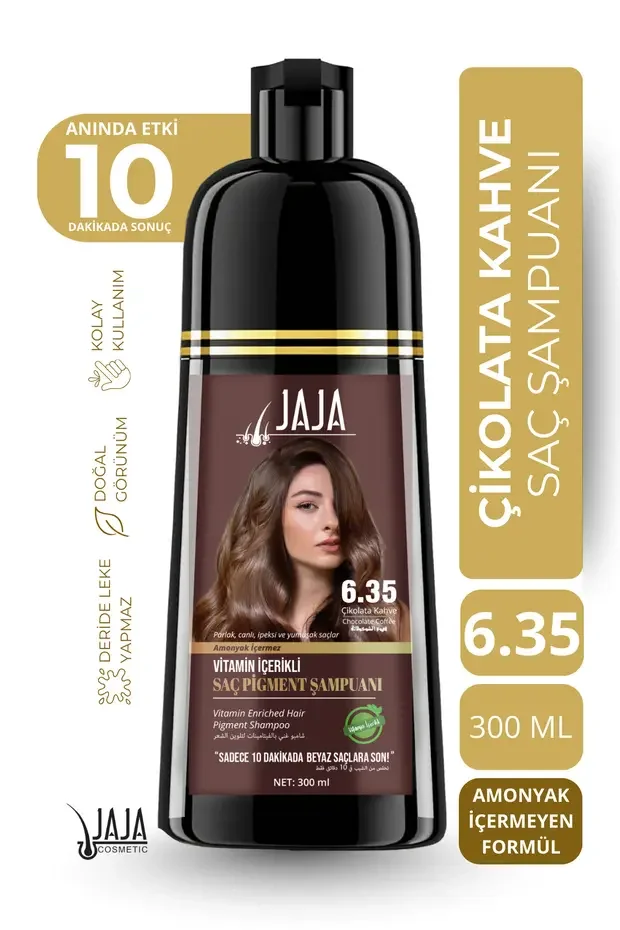Jaja Saç Pigment Şampuanı 300 ml – 6.35 Çikolata Kahve
