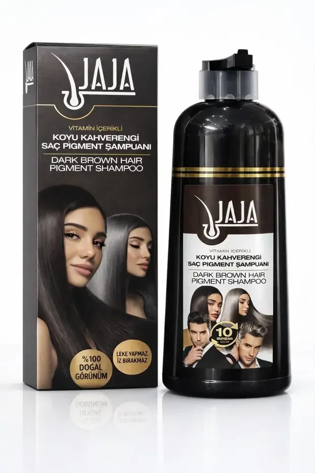 Jaja Saç Pigment Şampuanı 300 ml – Koyu Kahve