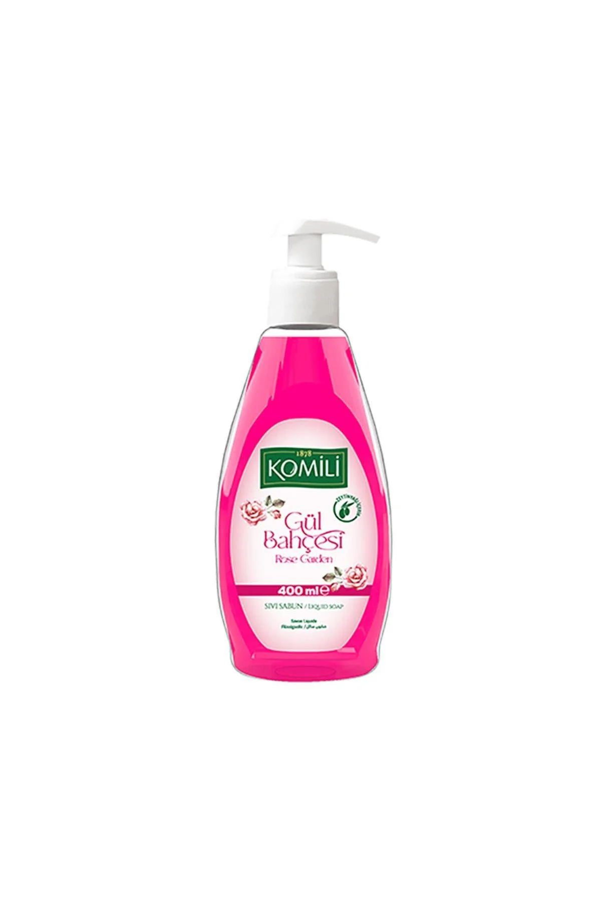 Komili Sıvı Sabun 400 ml El Temizliği – Gül Bahçesi