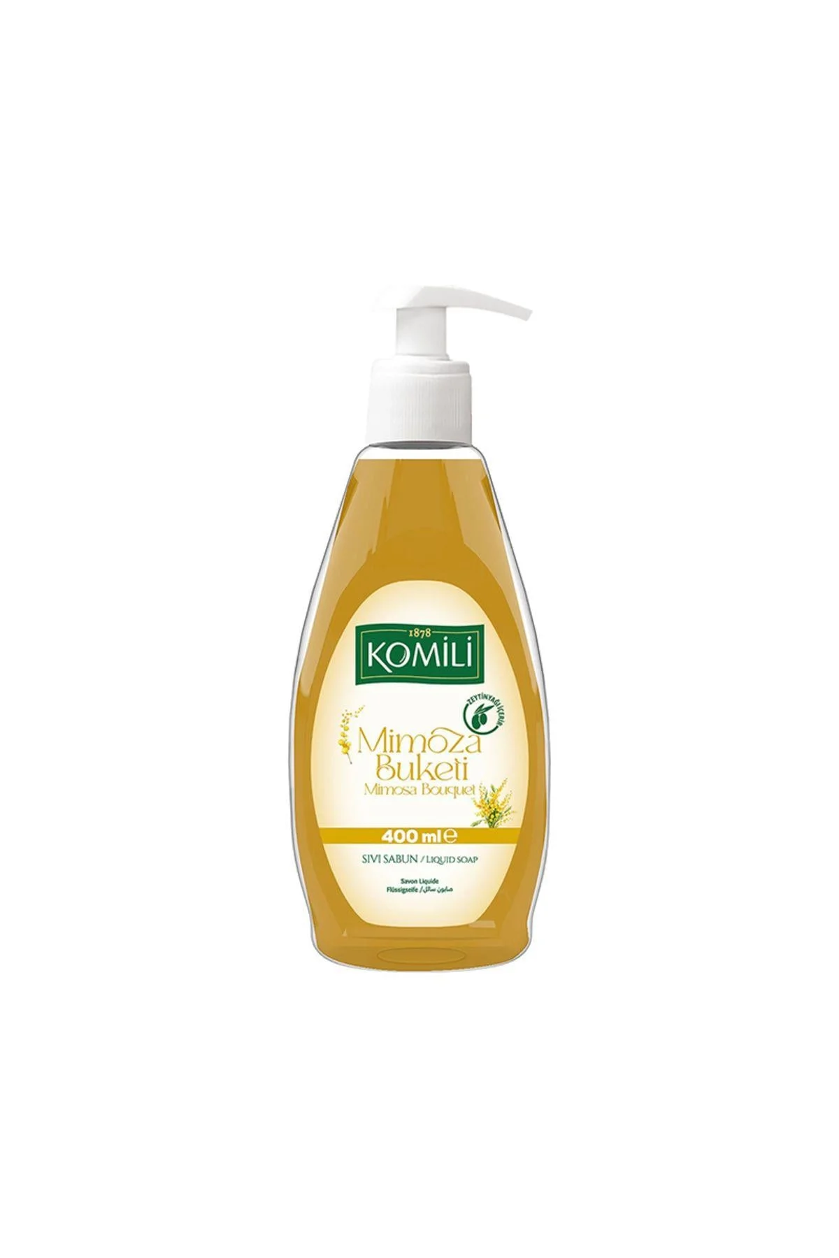 Komili Sıvı Sabun 400 ml El Temizliği – Mimoza Buketi