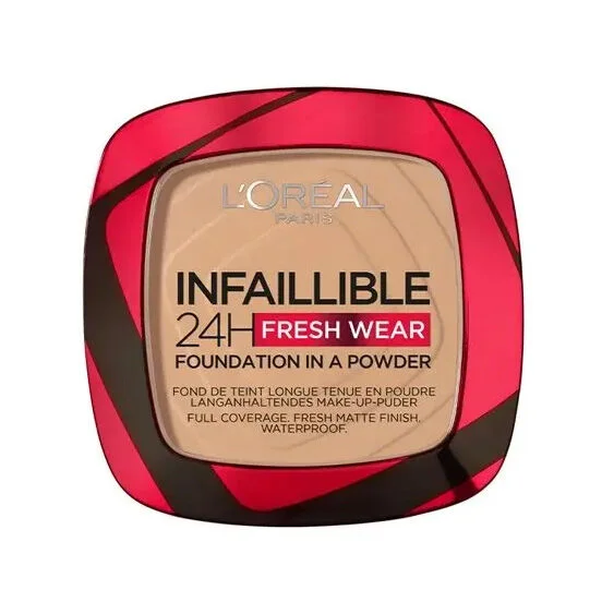 L'Oreal Paris L'Oreal 24h Fresh Wear Powder 9 gr – 140 Golden Beige