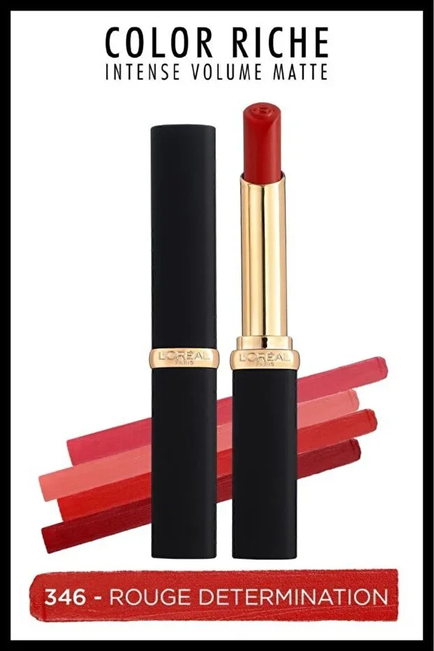 L'Oreal Paris L'Oreal Color Riche İntense Matte Ruj – 346 Rouge Determination