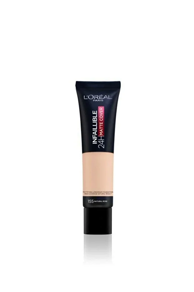 L'Oreal Paris L'Oreal İnfaillible Matte Cover Fondöten – 155 Natural