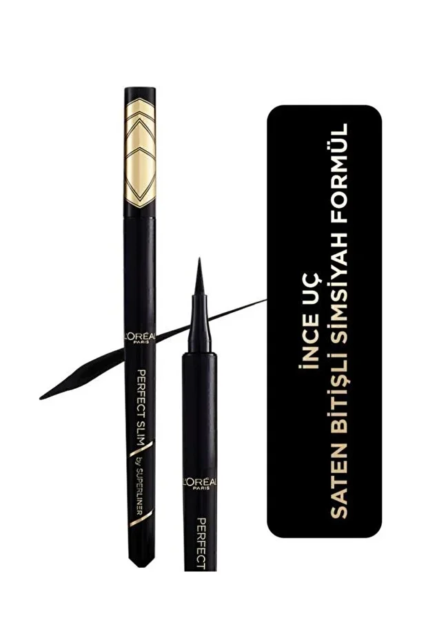 L'Oreal Paris L'Oreal Perfect Slim Siyah Eyeliner