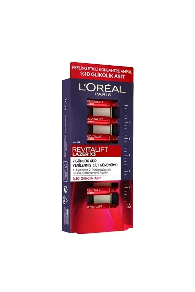 L'Oreal Paris L'Oreal Revitalift Lazer X3 Ampül Kür