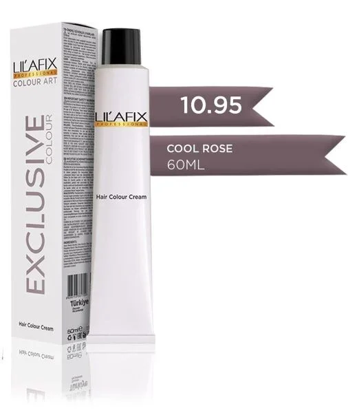 Lilafix Krem Profesyonel Tüp Saç Boyası 60ml – 10.95 Exclusive Cool Rose