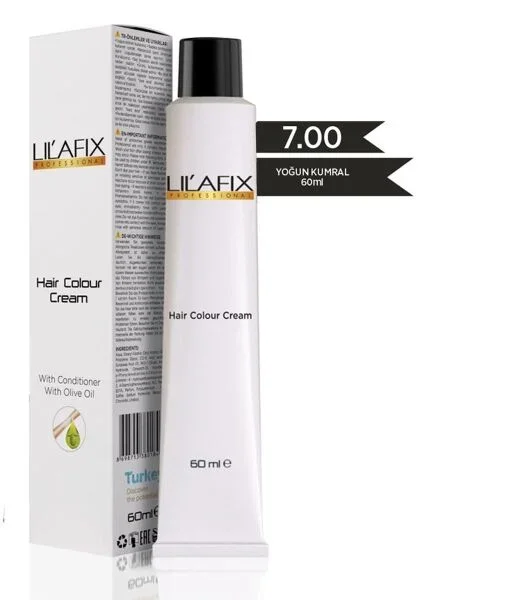 Lilafix Krem Profesyonel Tüp Saç Boyası 60ml – 7.00 Yoğun Kumral