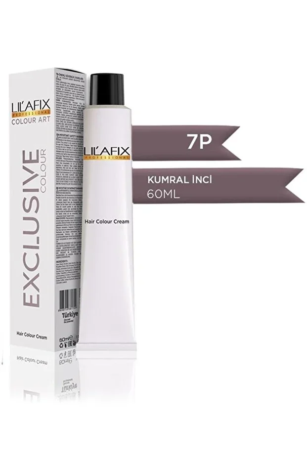 Lilafix Krem Profesyonel Tüp Saç Boyası 60ml – 7p Kumral İnci