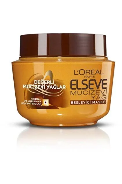 Loreal Saç Bakım Maskesi 300 ml – Mucize Yağ