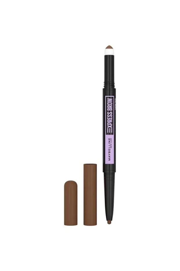 Maybelline Express Brow Satin Duo Kaş Kalemi – 02 Orta Ton