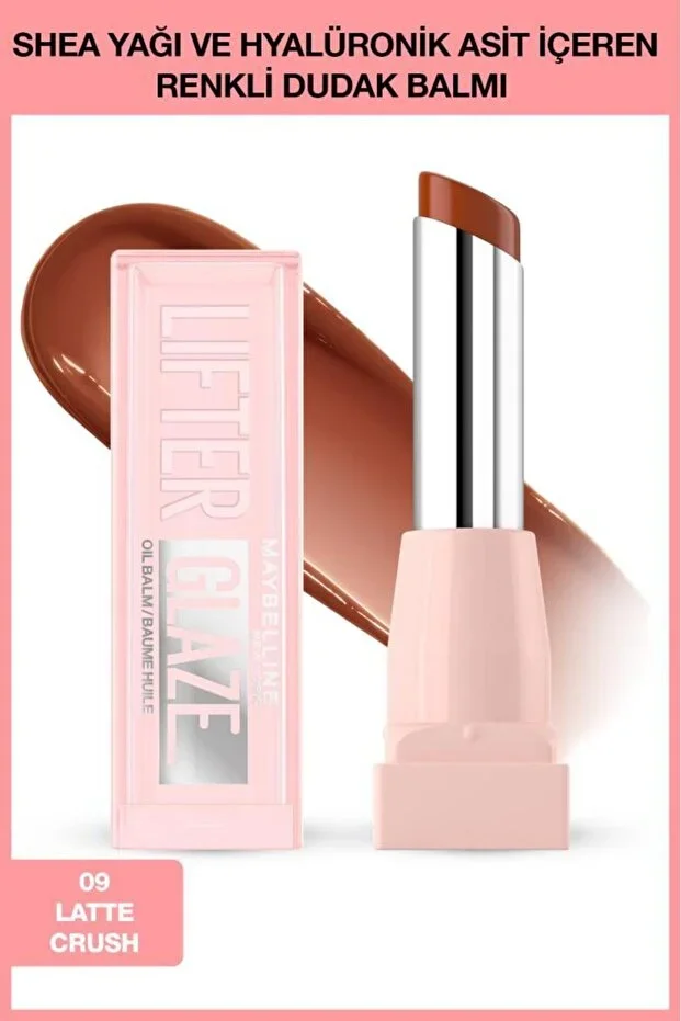 Maybelline Lifter Glaze Renkli Dudak Balmı – 09 Latte Crush