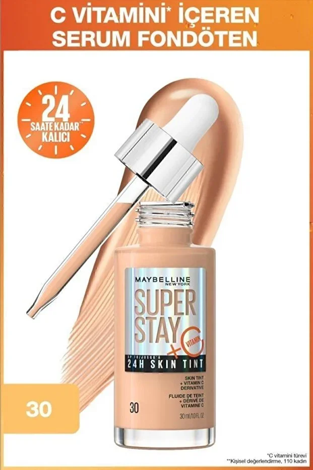Maybelline Super Stay Skin Tint Fondöten – '-30