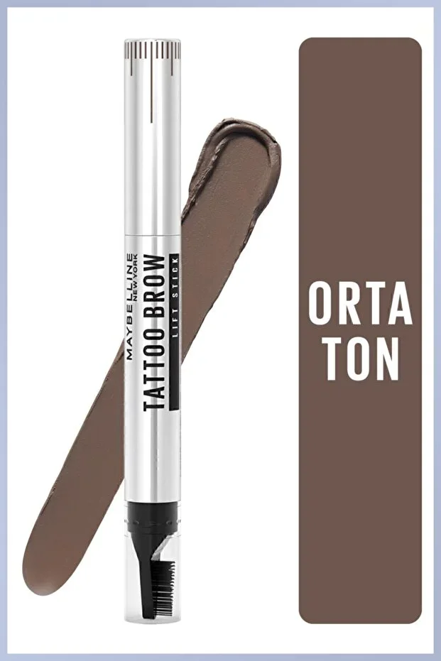 Maybelline Tattoo Brow Lift Stick Kaş Kalemi – 03 Medium Brown