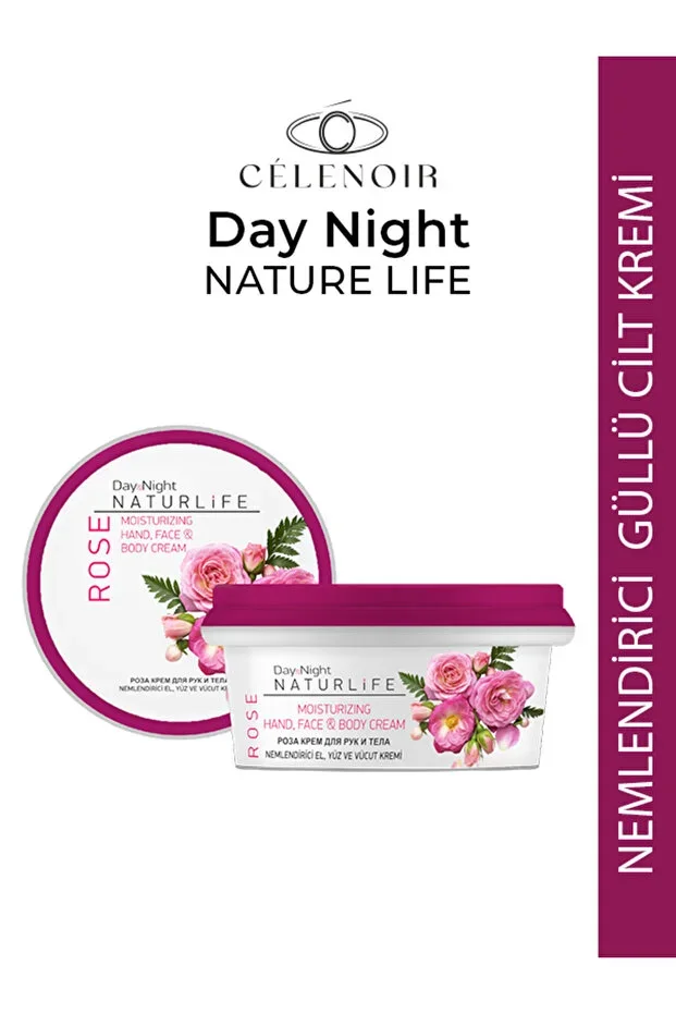 Naturlife Celenoir El ve Vücut Kremi 50 ml – Gül Özlü