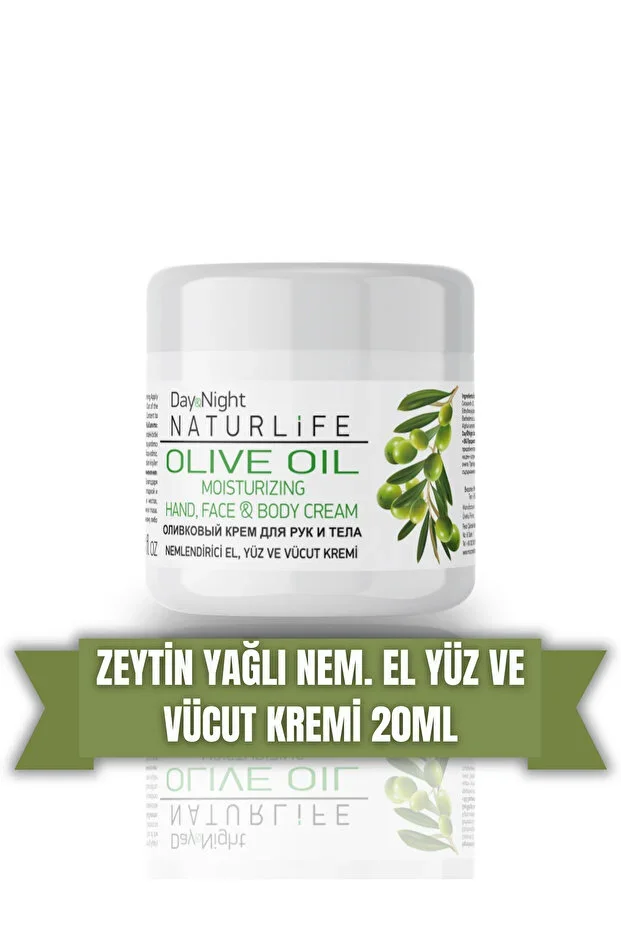 Naturlife El Yüz Vücut Kremi 20 ml – Zeytinyağlı
