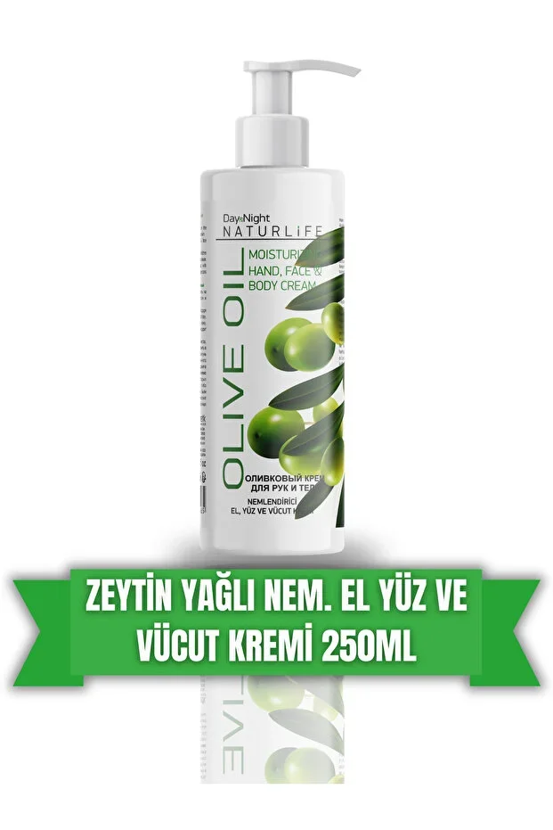 Naturlife El Yüz Vücut Kremi 250 ml – Zeytinyağlı