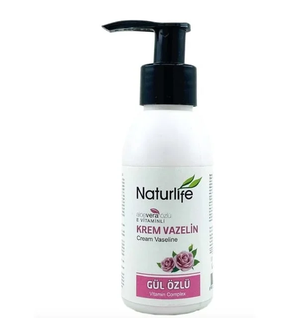 Naturlife Krem Vazelin Yoğun Nem Bakımı 100ml – Gül Özlü