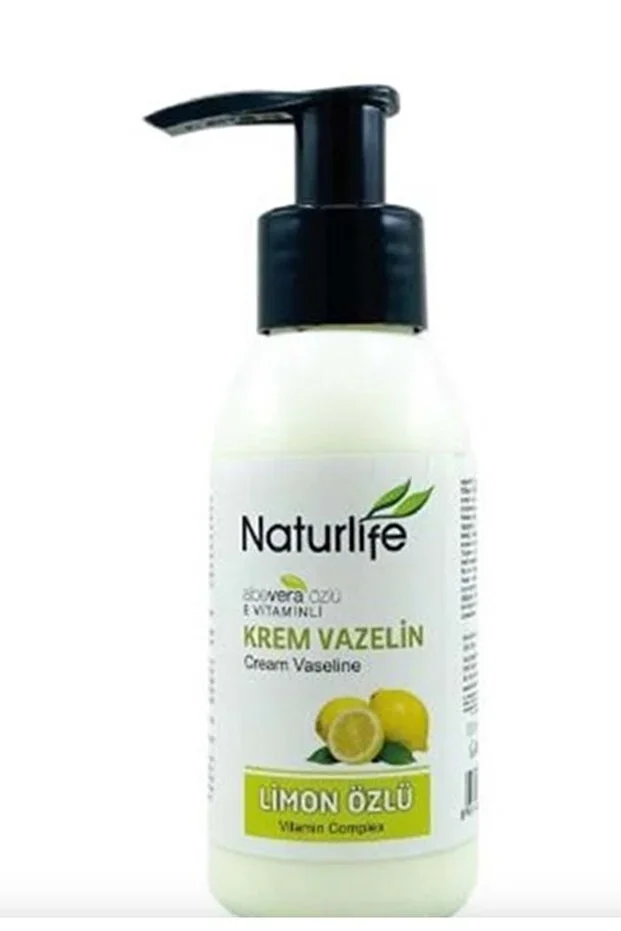 Naturlife Krem Vazelin Yoğun Nem Bakımı 100ml – Limon Özlü