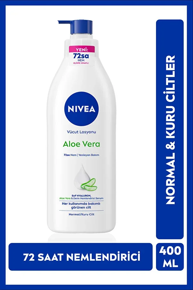 Nivea Besleyici Vücut Sütü Yoğun Nem 400 ml – Aloe Vera