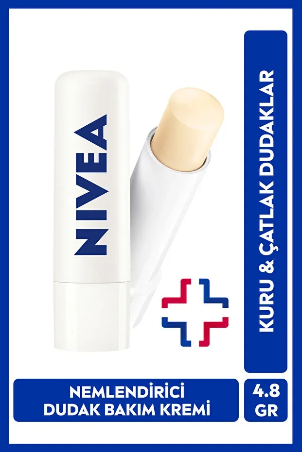 Nivea Dudak Bakım Kremi 4.8 gr – Kuru ve Çatlak