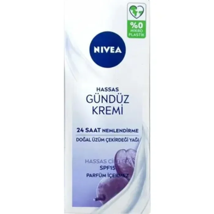 Nivea Hassas Ciltler için 24 Saat Nemlendirici – Gündüz Kremi