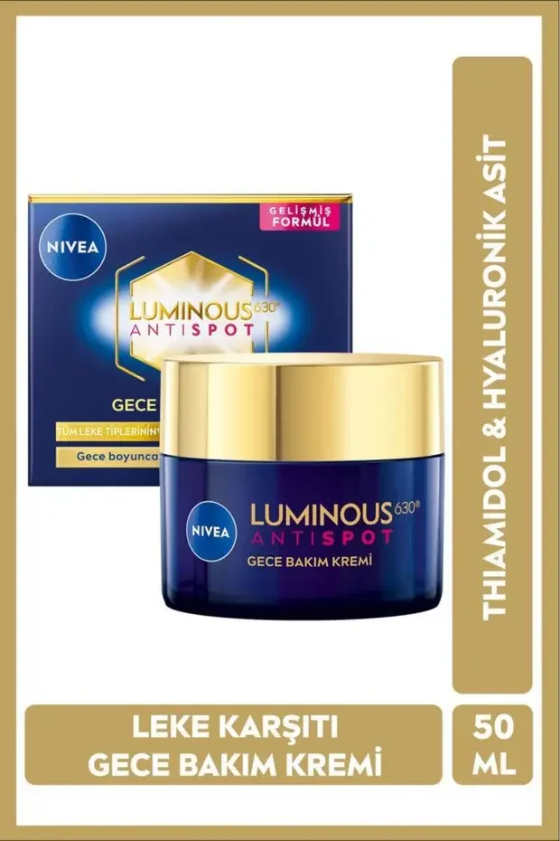 Nivea Luminous630 Gece Kremi 50 ml